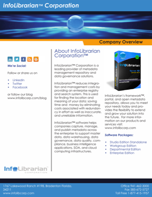 Company glossy brochure