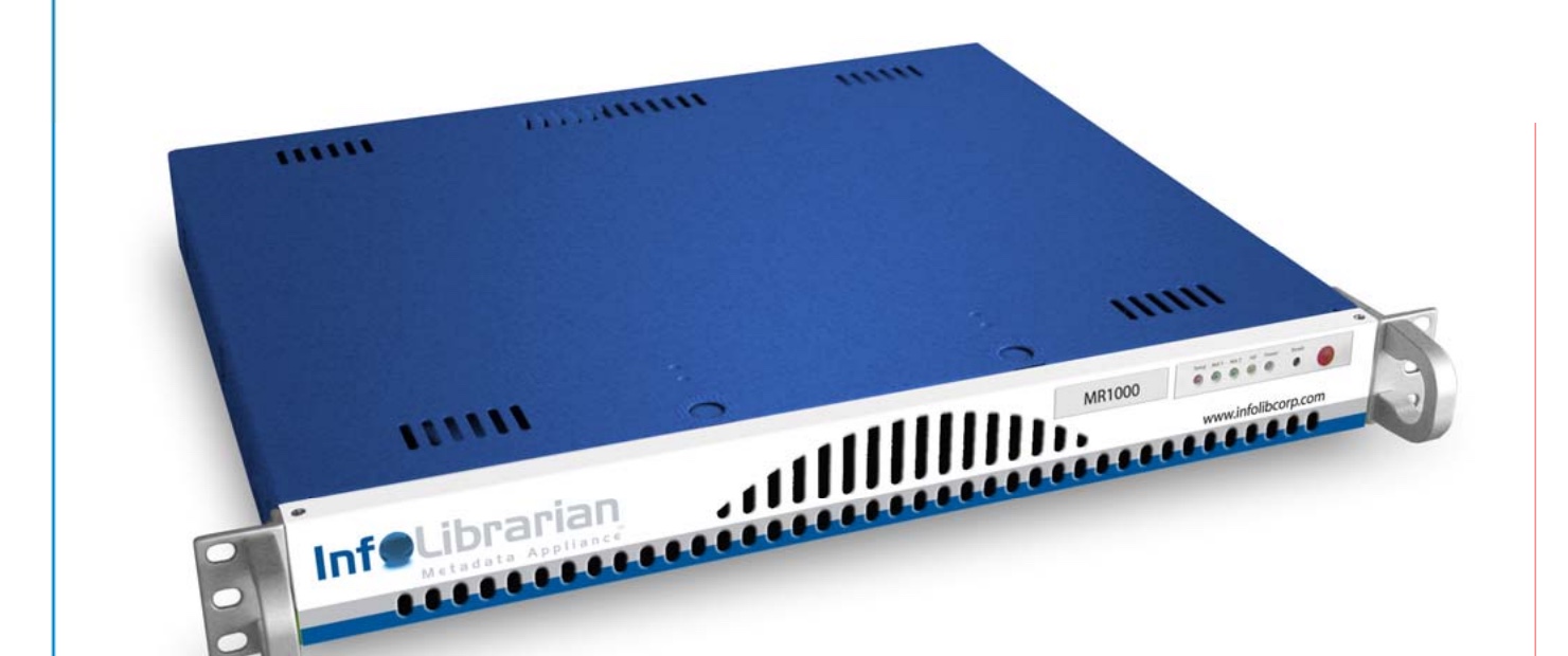InfoLibrarian Metadata Appliance MR1000